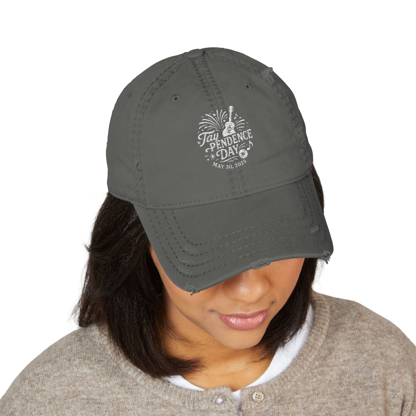 Taypendence Day Celebration Distressed Dad Hat - for Swiftie Gift, Swiftie Independence Day